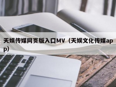 天娱传媒网页版入囗MV（天娱文化传媒app）